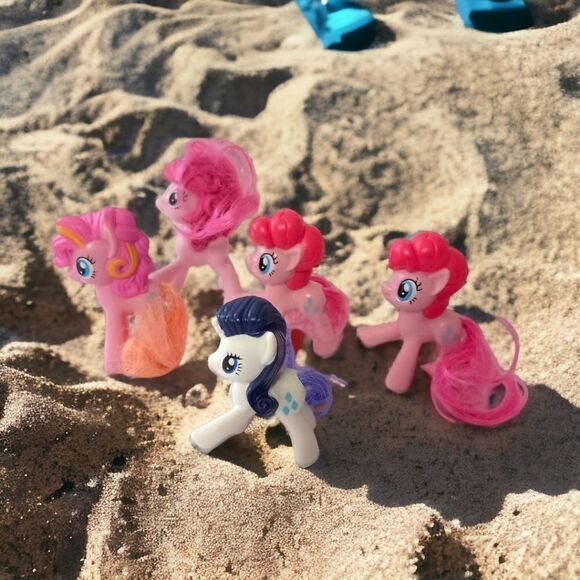 5 My Little Pony Mcdonalds Happy Meal Toy Set MLP Pinkie Pie Rarity Cutie Crew. - Picture 14 of 16